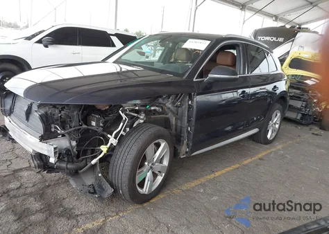 2018 Audi Q5 2.0T Premium/2.0T Tech Premium из США, поврежденный, VIN WA1BNAFY2J2082097